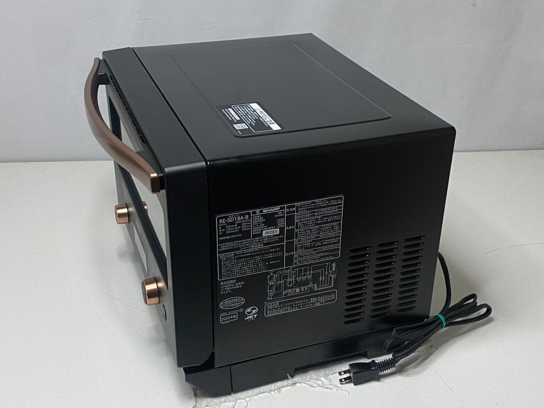 SHARP　オーブンレンジ　RE-SD18A-B 2022年製