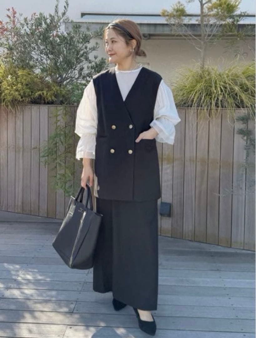 ピュアルセシン TRダブルデザインジレベスト ブラック