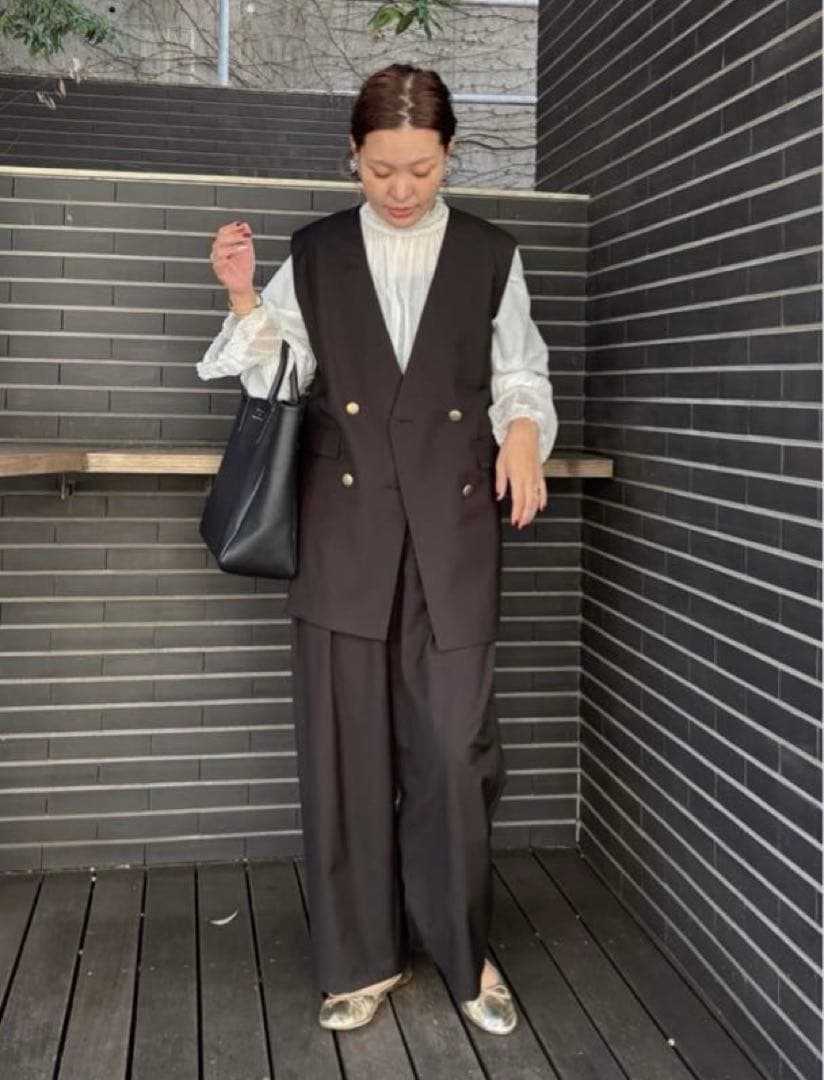 ピュアルセシン TRダブルデザインジレベスト ブラック