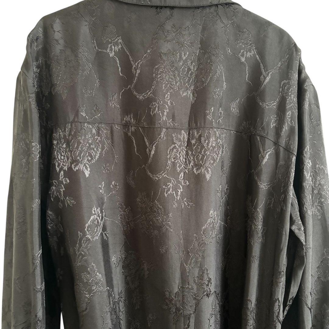 週末限定セール中！ 美品 Ameri サテンジャガード フラワーワンピース