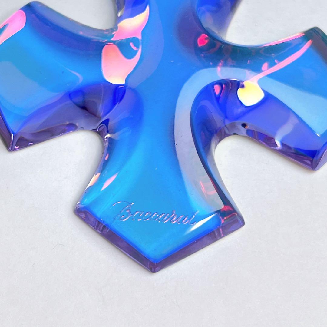 バカラ　オクシタン　イリゼ　ラージクロス　ネックレス　925