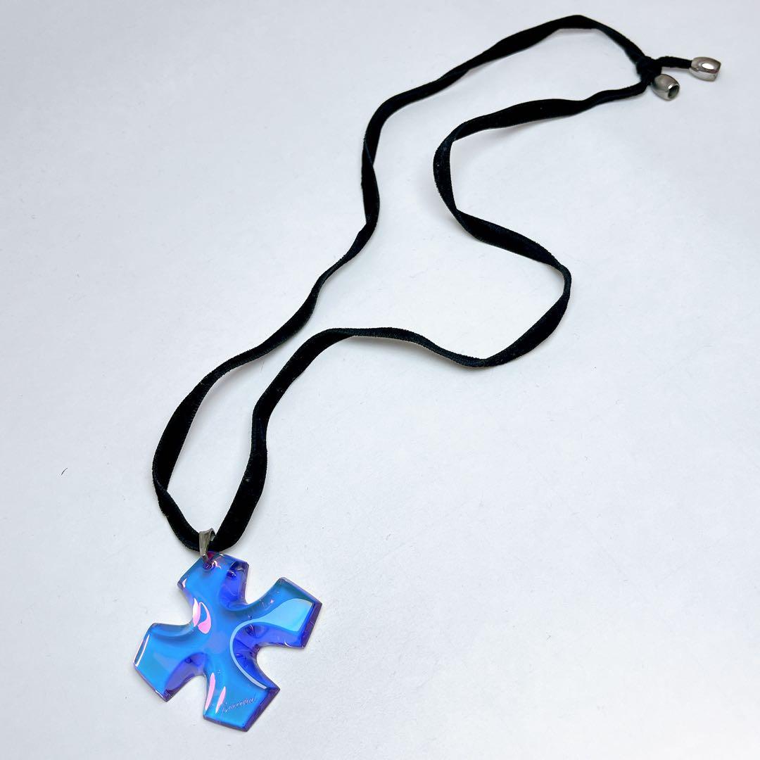 バカラ　オクシタン　イリゼ　ラージクロス　ネックレス　925