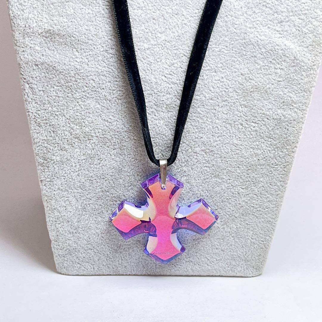 バカラ　オクシタン　イリゼ　ラージクロス　ネックレス　925