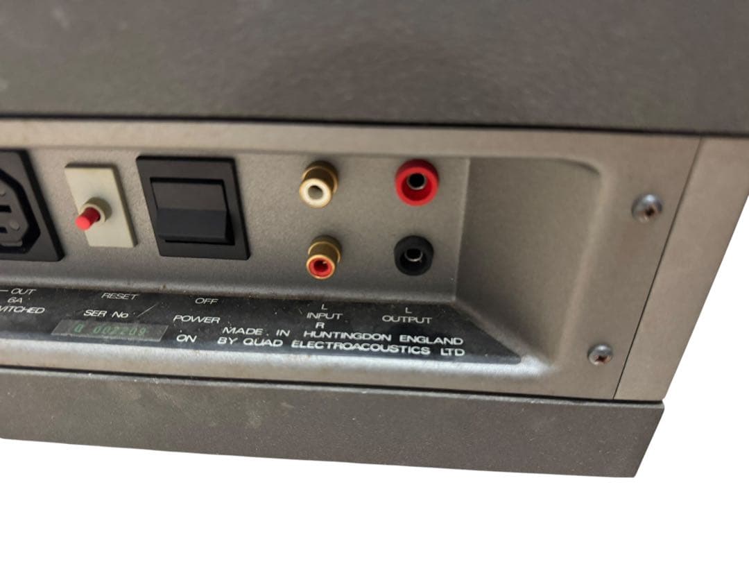 QUAD 606 FM4チューナー　QUAD44プリアンプ