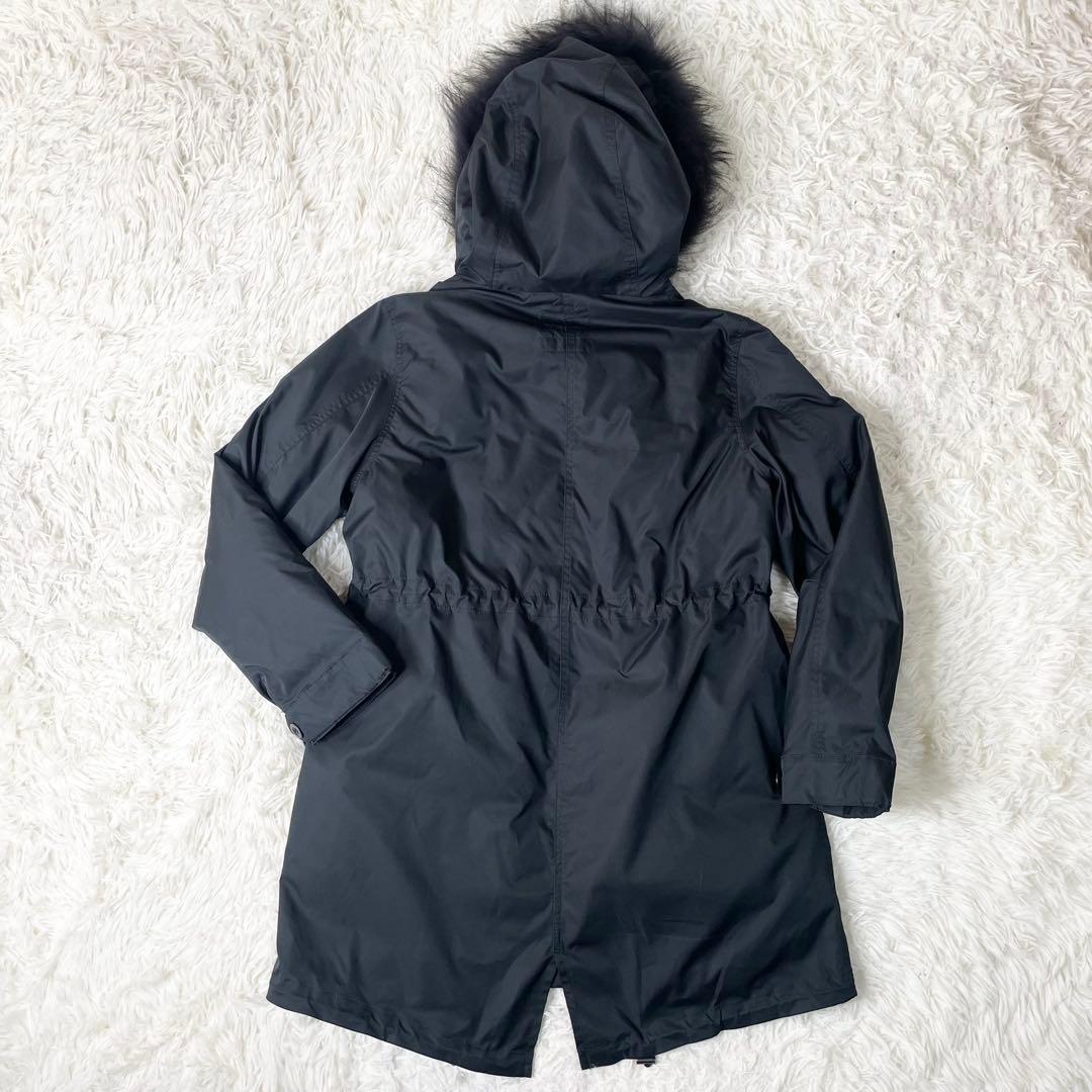 【極美品】23区×LIMONTA east マルチWAYタフタコート ブラック