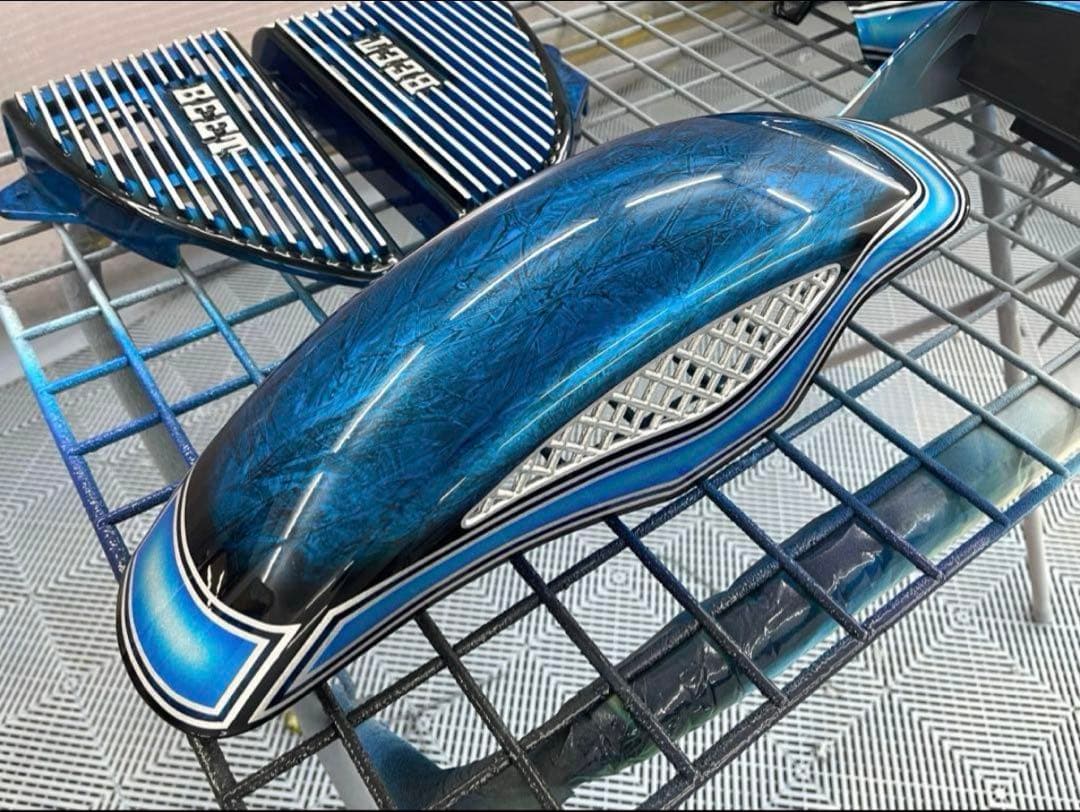 GS400外装セットE2ライン&ラップ塗装