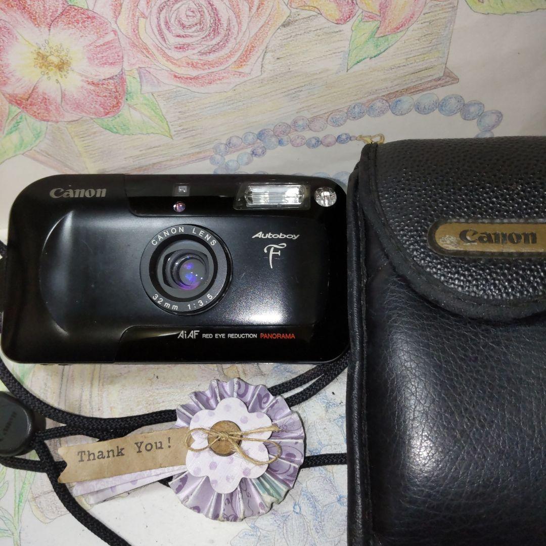 ☆☆極上級美品❕動作確認済☆☆ キヤノンオートボーイ Ｆ（ブラック）