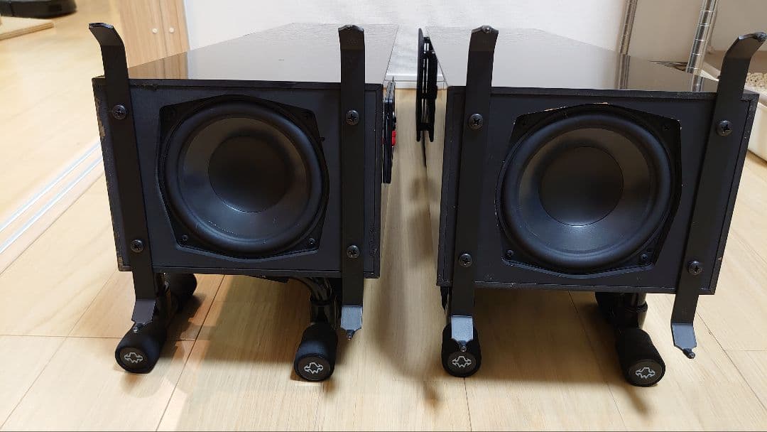 NHT SuperTwo トールボーイスピーカー ブラック ペア　逸品