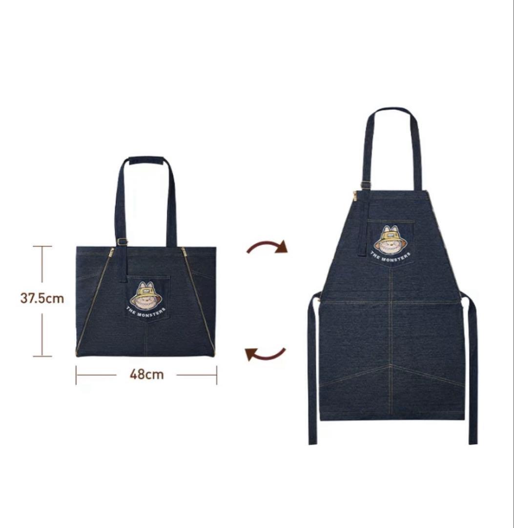 POPMART【ポップマート】デニムエプロン&バッグ