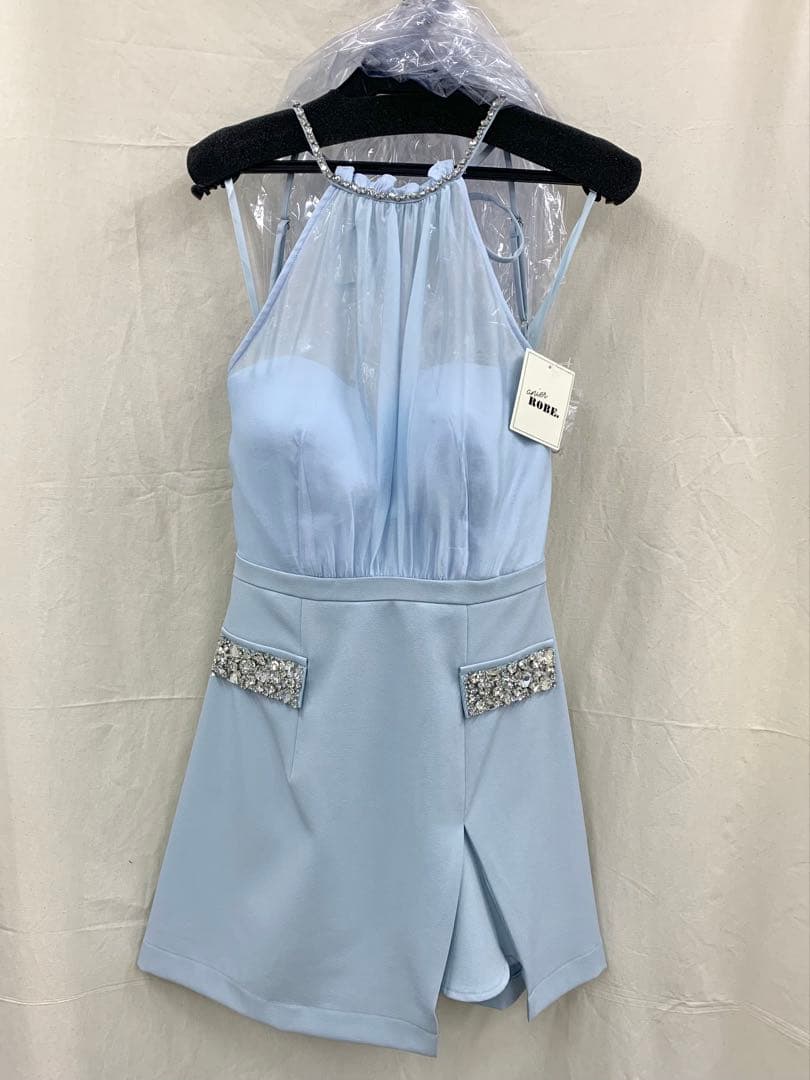 XSライトブルー 4051 アニエルローブドフルール　キャバドレス