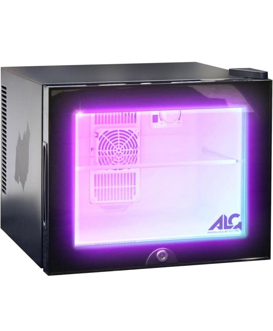 アローン LEDミニゲーミング冷蔵庫20L