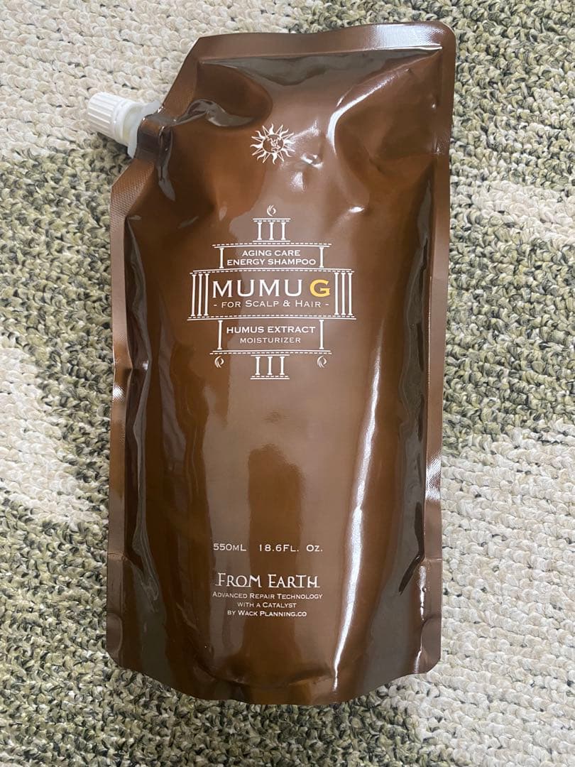フロムアース　エナジーシャンプーMUMU 550ml 詰め替え　新品　未開封