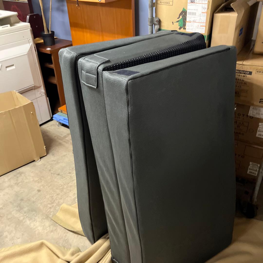 【GOKUMIN】◇◆マットレス◇三つ折り◆ベッドマット◇厚さ15cm◇程度良好