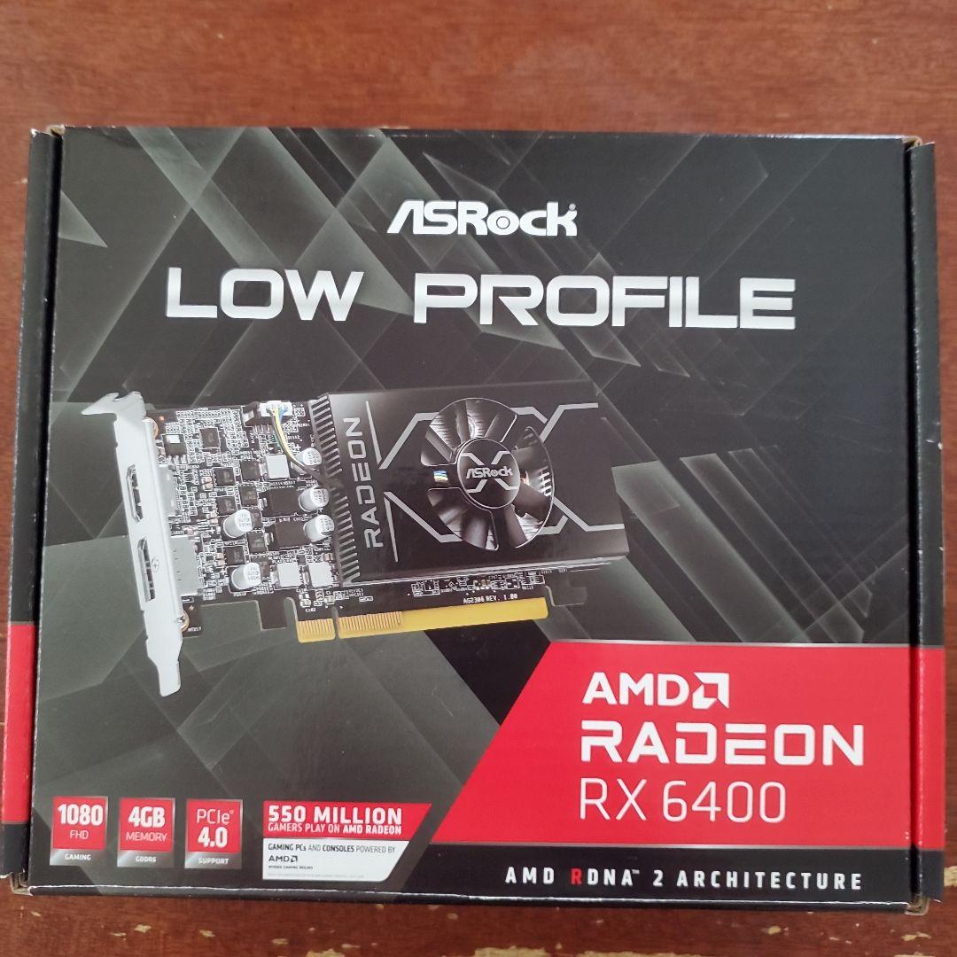 t*y様 ASRock AMD Radeon RX6400 LP