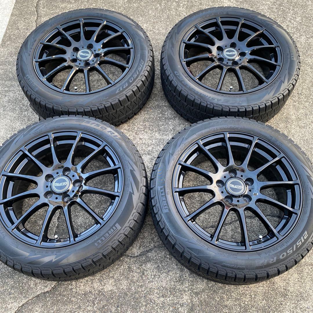 ◇中古ピレリ215/50R17スタッドレスセット レヴォーグ