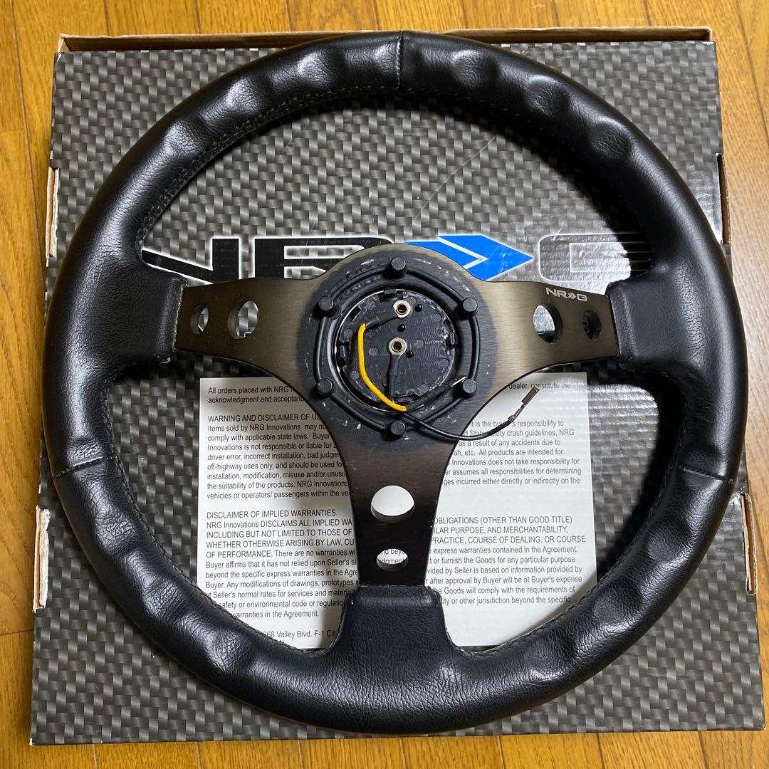 NRG Innovations RST-006BK 350mm ステアリング