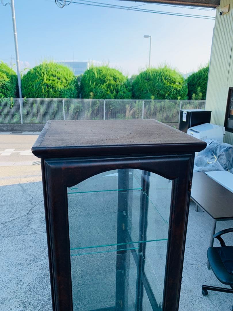 (滋賀県内のみ) キュリオケース ガラスキャビネット