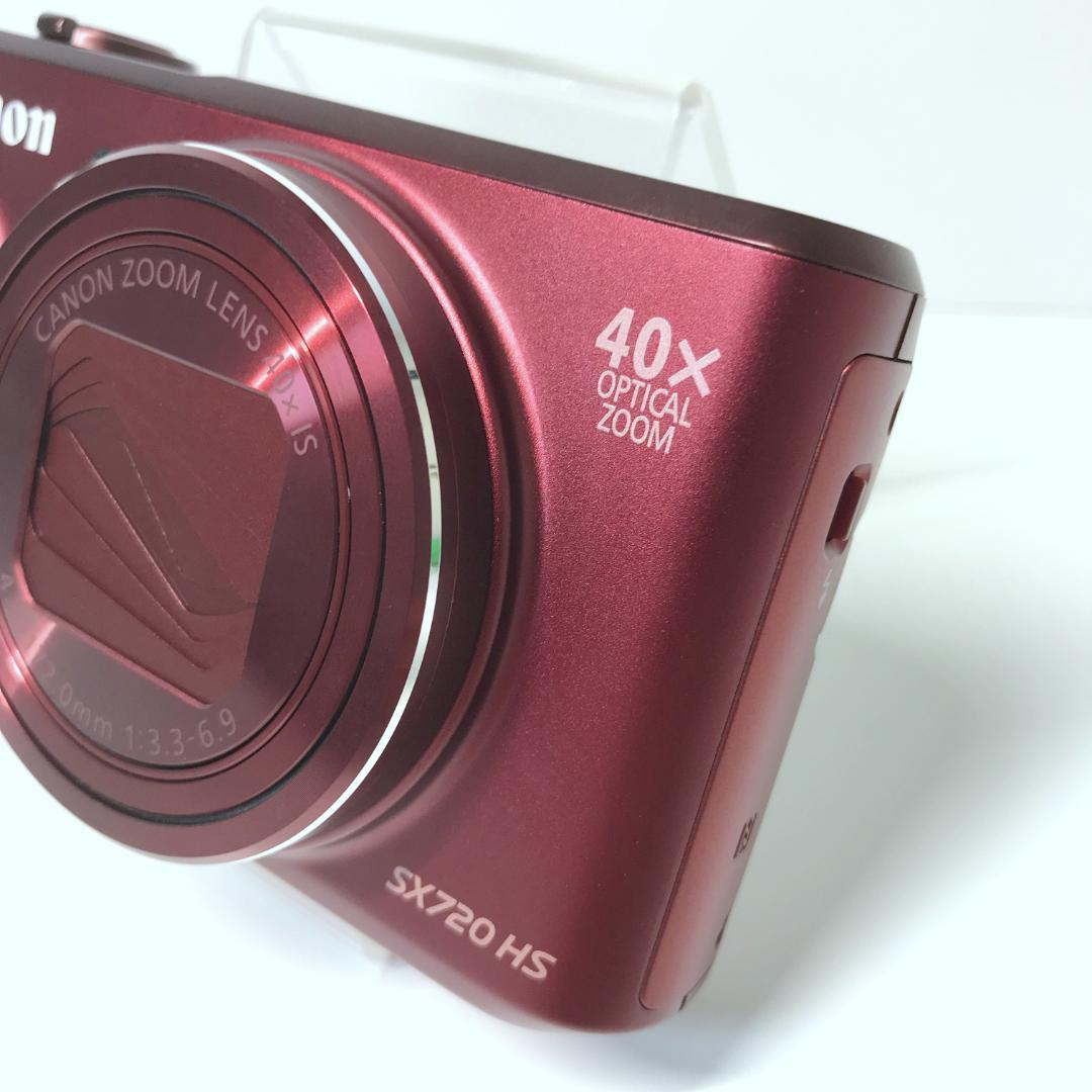 【極美品】 キヤノン Canon PowerShot SX720 HS レッド