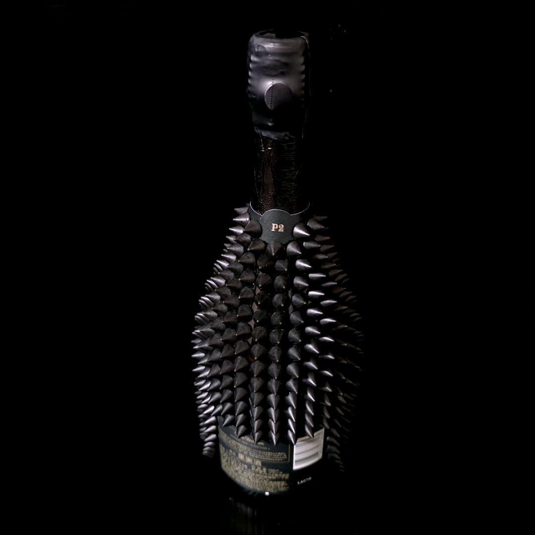 【24時間以内発送】ドン・ペリニヨン P2 マッドブラック スタッズボトル