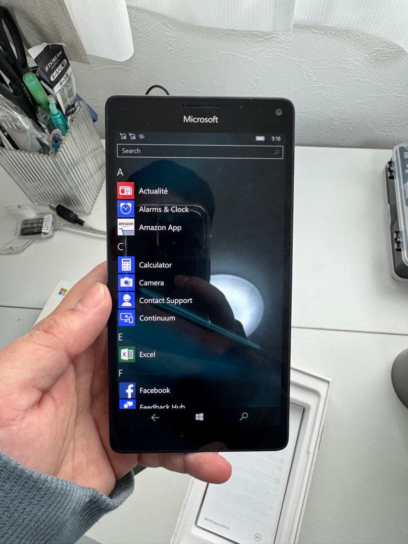 Microsoft Lumia 950 XL Dual SIM 箱・付属品あり