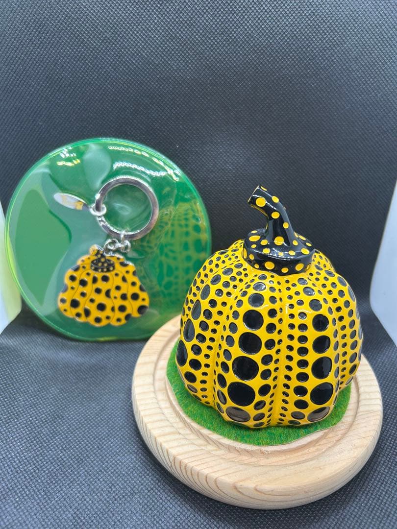 Yayoi Kusama かぼちゃオブジェ　キーホルダー　セット