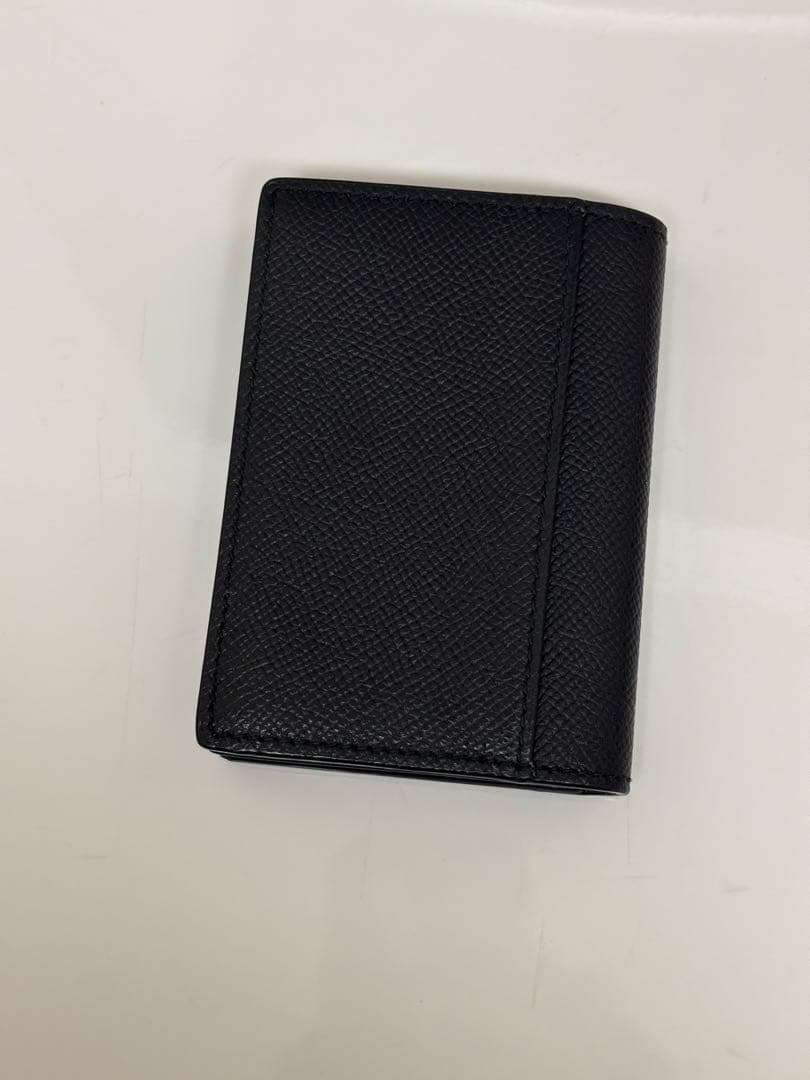 【美品】BURBERRY バーバリー TBロゴ 名刺入れ カードケース 黒
