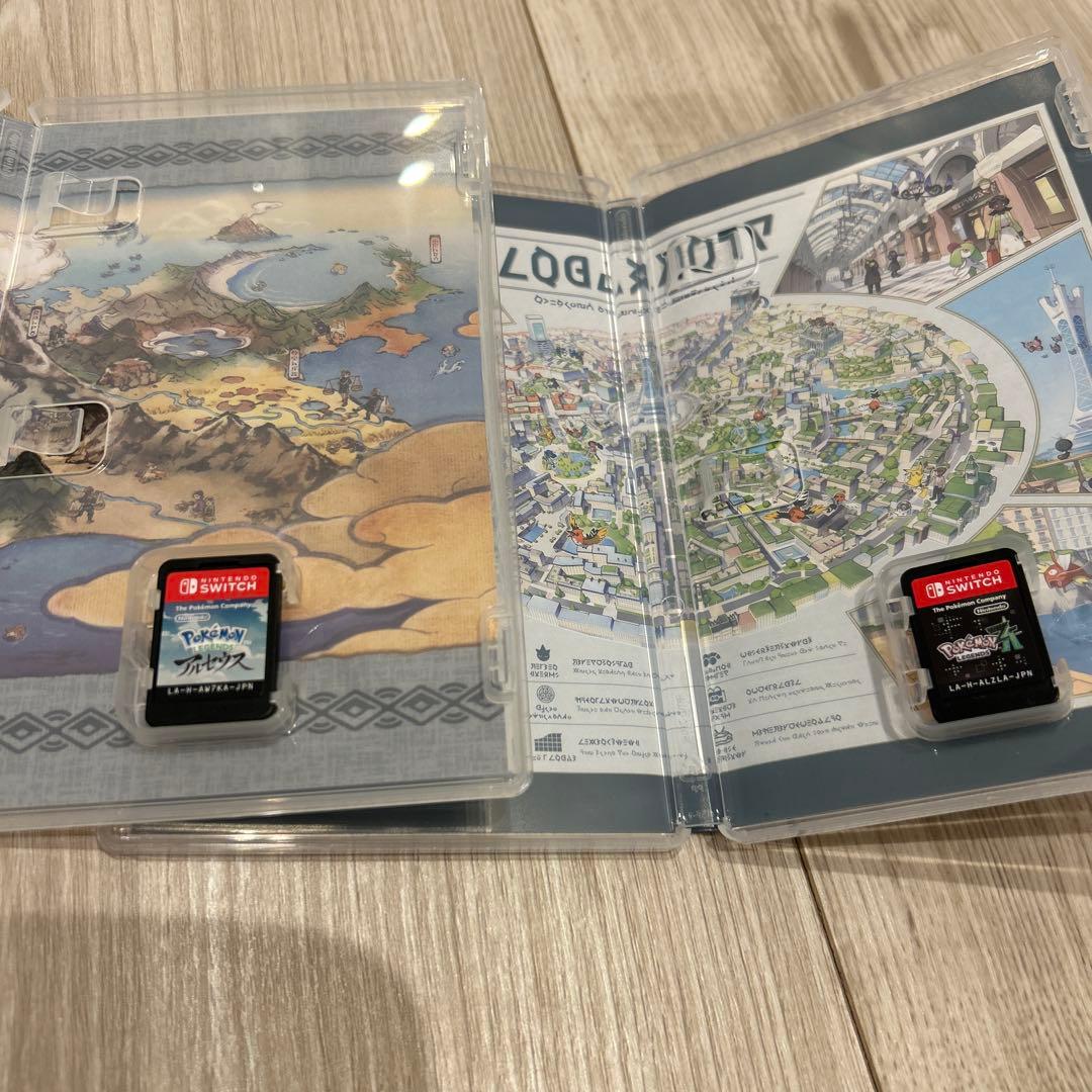 ポケモン レジェンズ アルセウス /ポケモンレジェンズ ZA2本セット