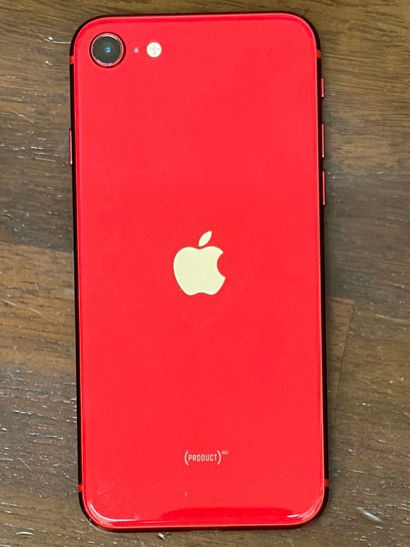 PRODUCT(RED)のiPhone SE (第2世代)64GB