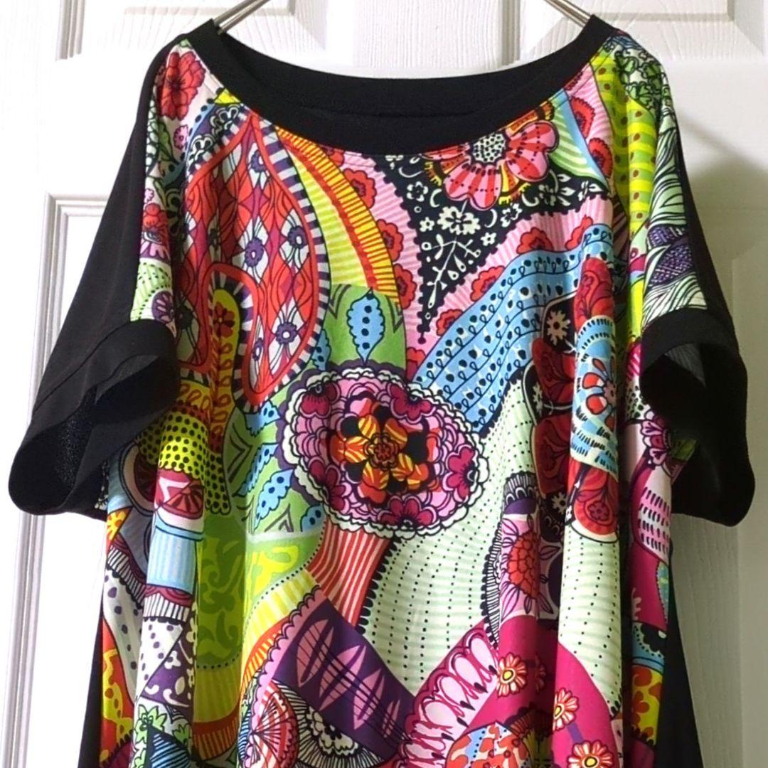 【専用】TOKUKO 1er VOL　トクコ　チュニック　お花　カラフル