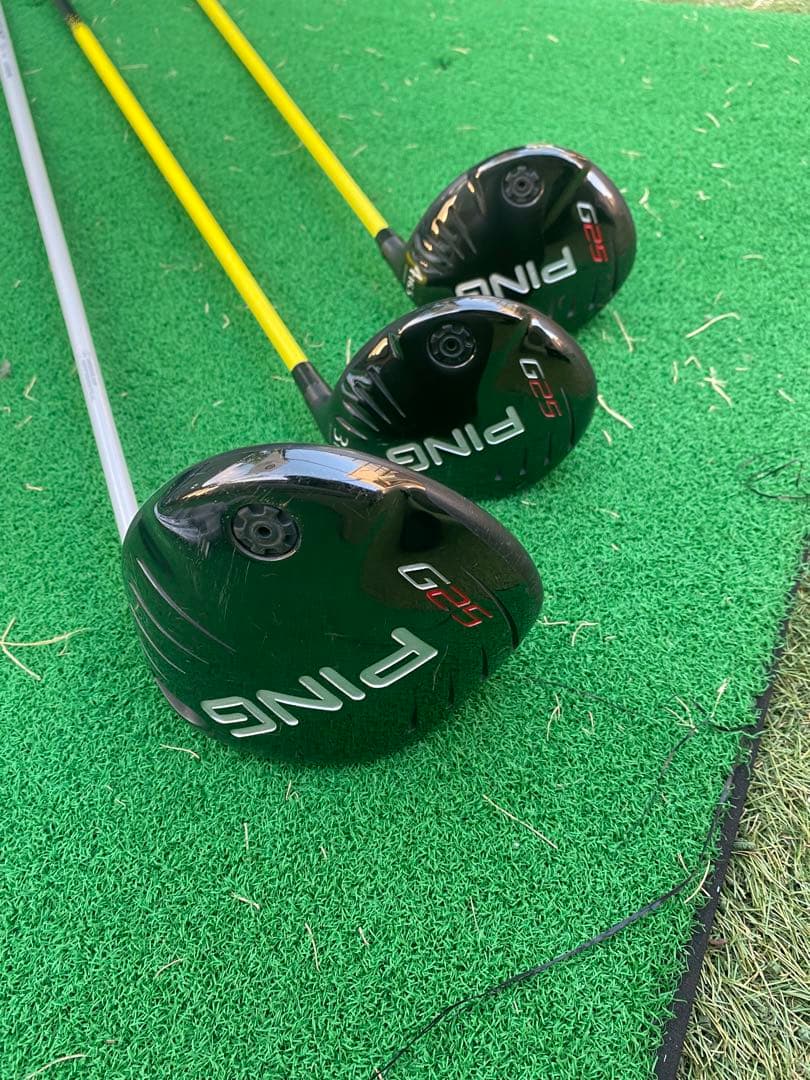 【希少4W入】PING G25 カスタム3本(1W,3W,4W) FUBUKI