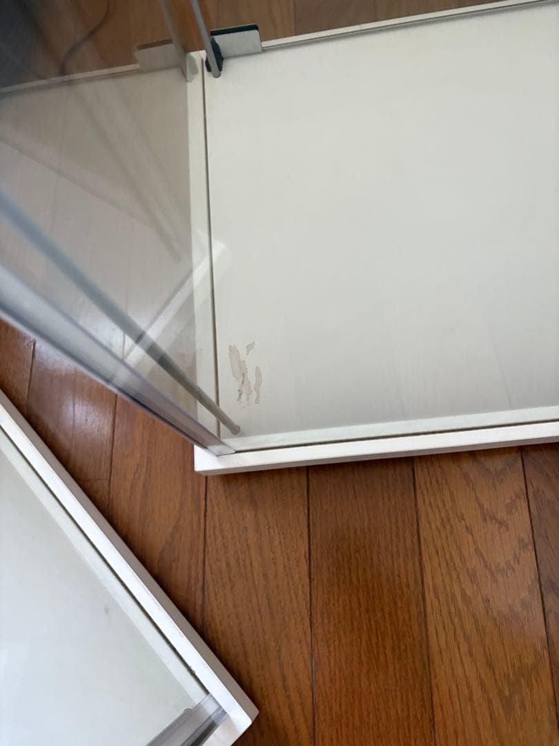 ＩＫＥＡ　DETOLF/デトルフ　ガラスケース43x163 cm2台セット