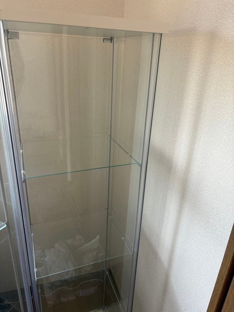 ＩＫＥＡ　DETOLF/デトルフ　ガラスケース43x163 cm2台セット