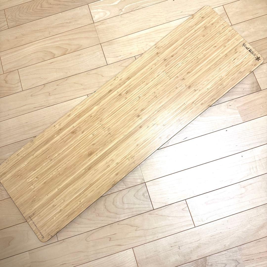 スノーピーク フォールディングシェルフロング ライトバンブー LV-066TL