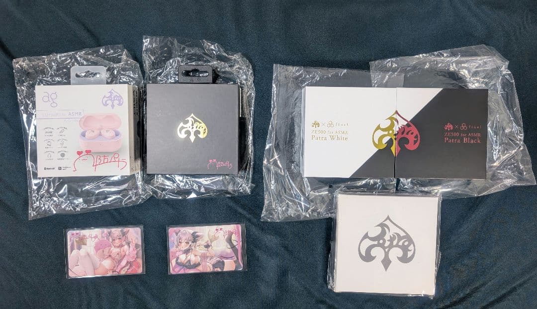 【全て未開封新品】過去作全種セット 周防パトラ ワイヤレスイヤホン コンプセット