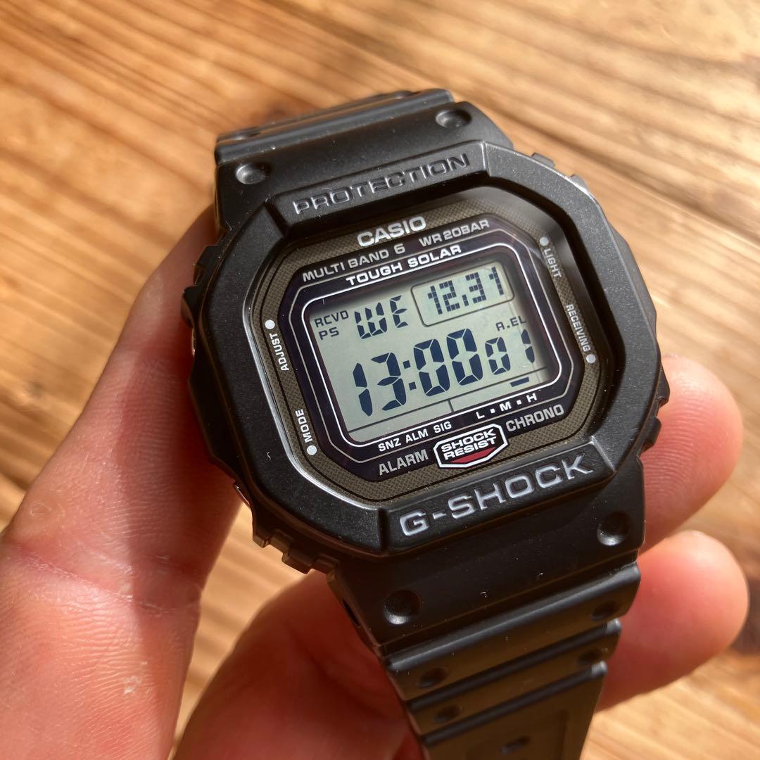 CASIO G-SHOCK 電波ソーラー　日本製GW5000-1JF 美品