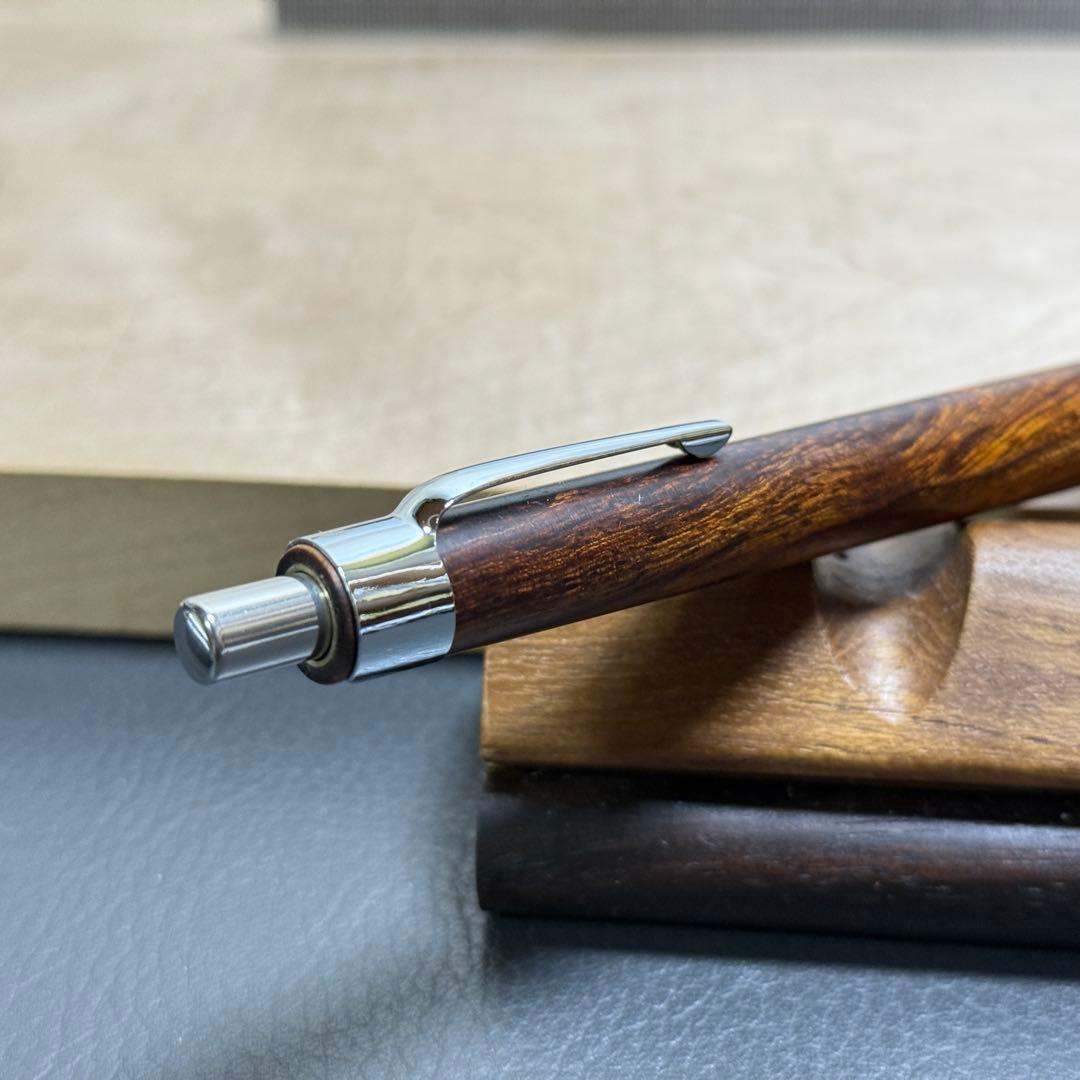 123デザートアイアンウッド　木製シャーペン　強低重心R 真鍮