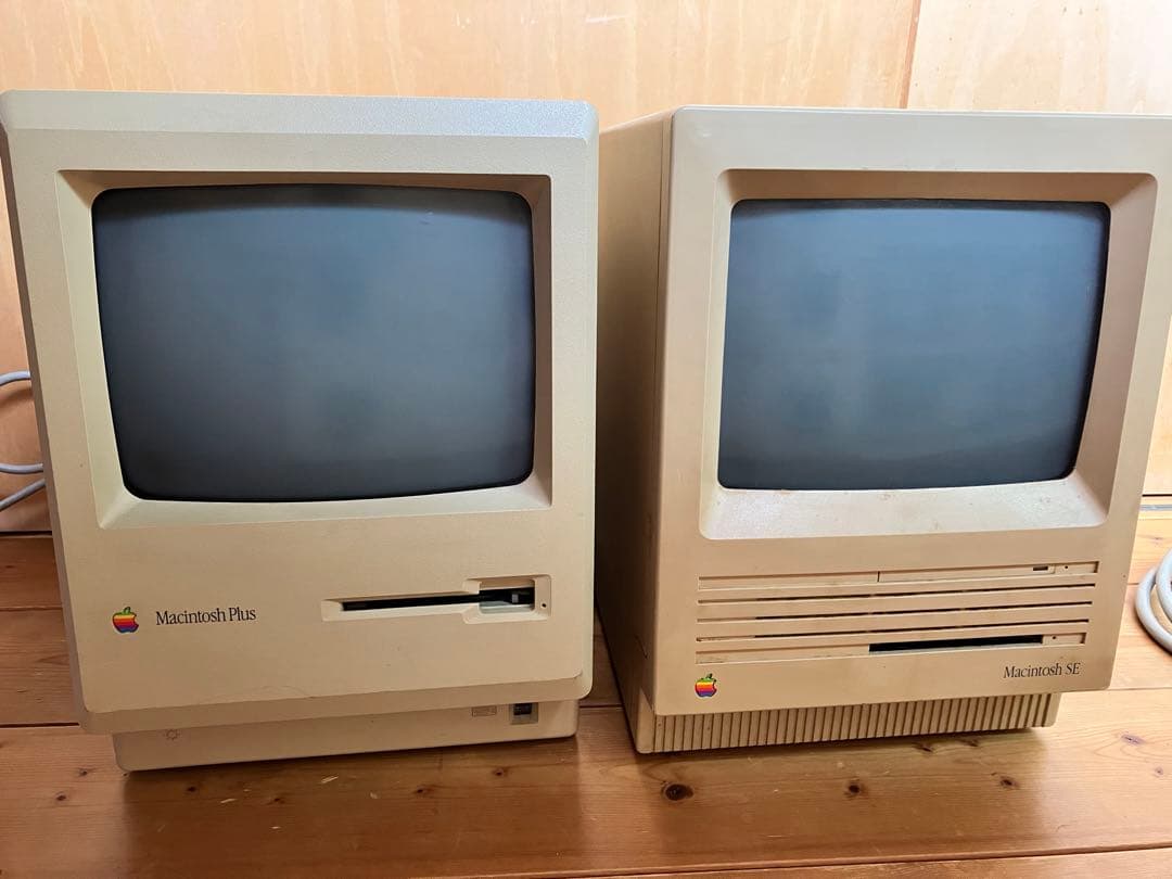 桜*く様 Macintosh Plus & SE セット