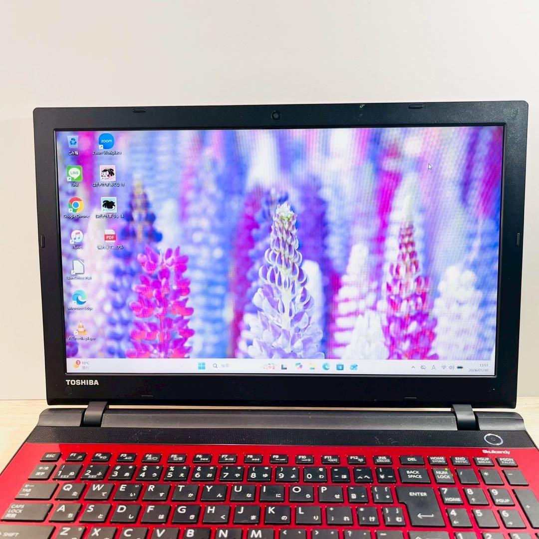 爆速SSD✨windows11 ノートパソコン✨快適8GB オフィス カメラ