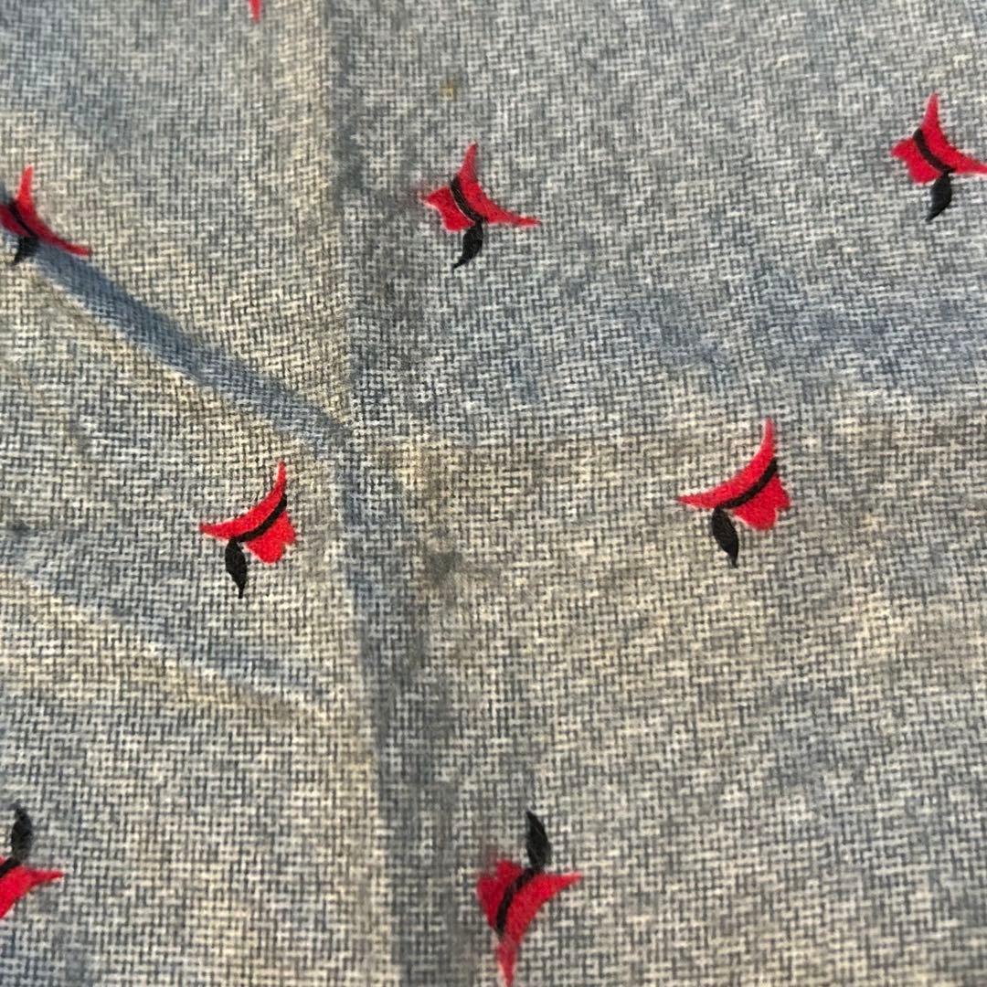 デッドストックビンテージ50sプリントネルシャツ