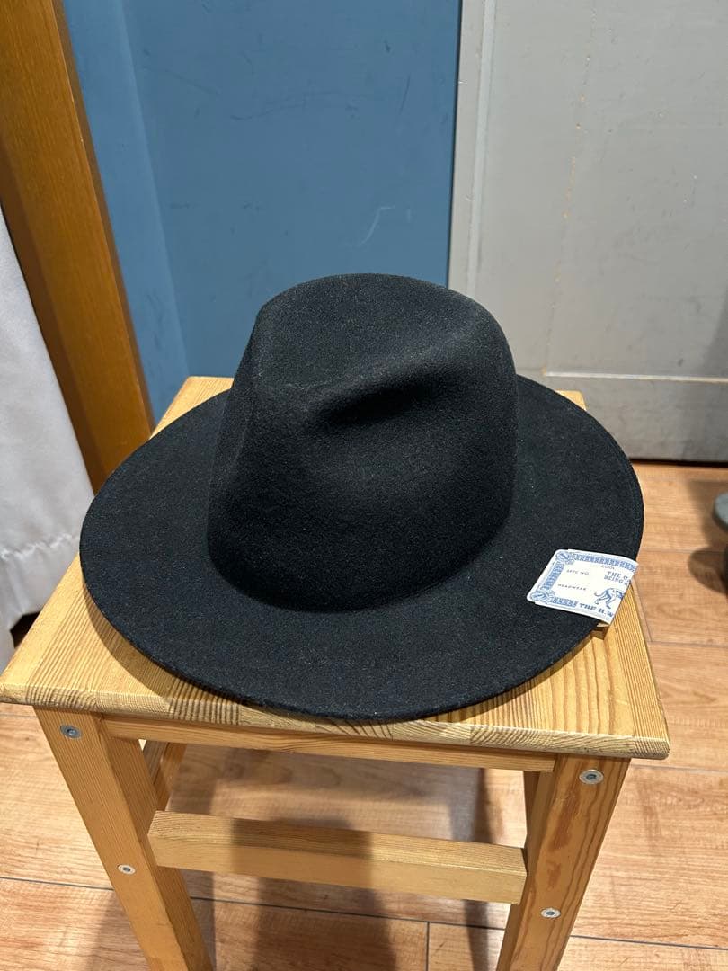 THE H.W. DOG & Co. トラベラーズハット ウールハット ブラック