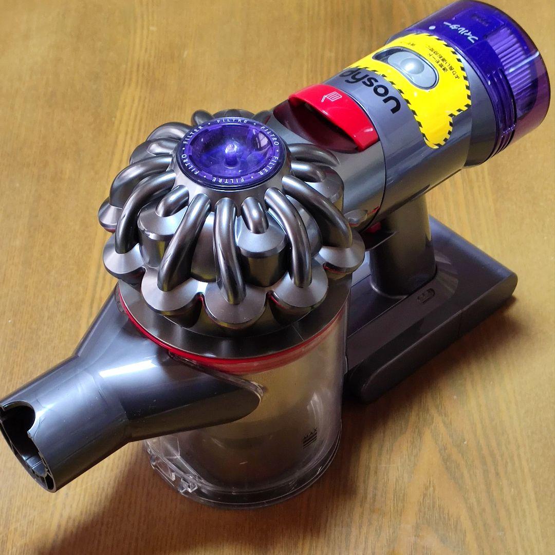 ダイソンV8 SV10K掃除機 完全分解清掃済み動作品 純正バッテリー２つセット