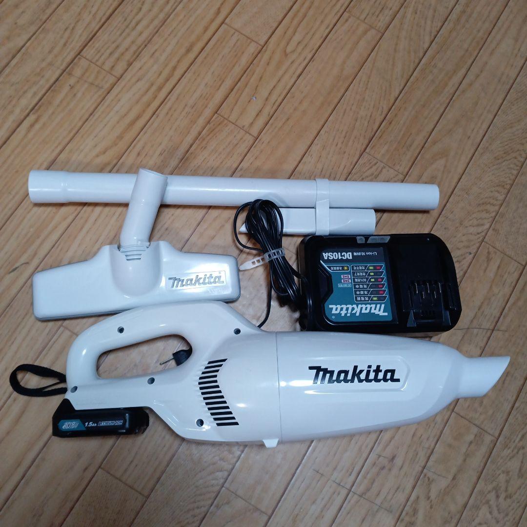 マキタ10.8V充電式クリーナーCL108FD 、純正バッテリー 、純正充電器付