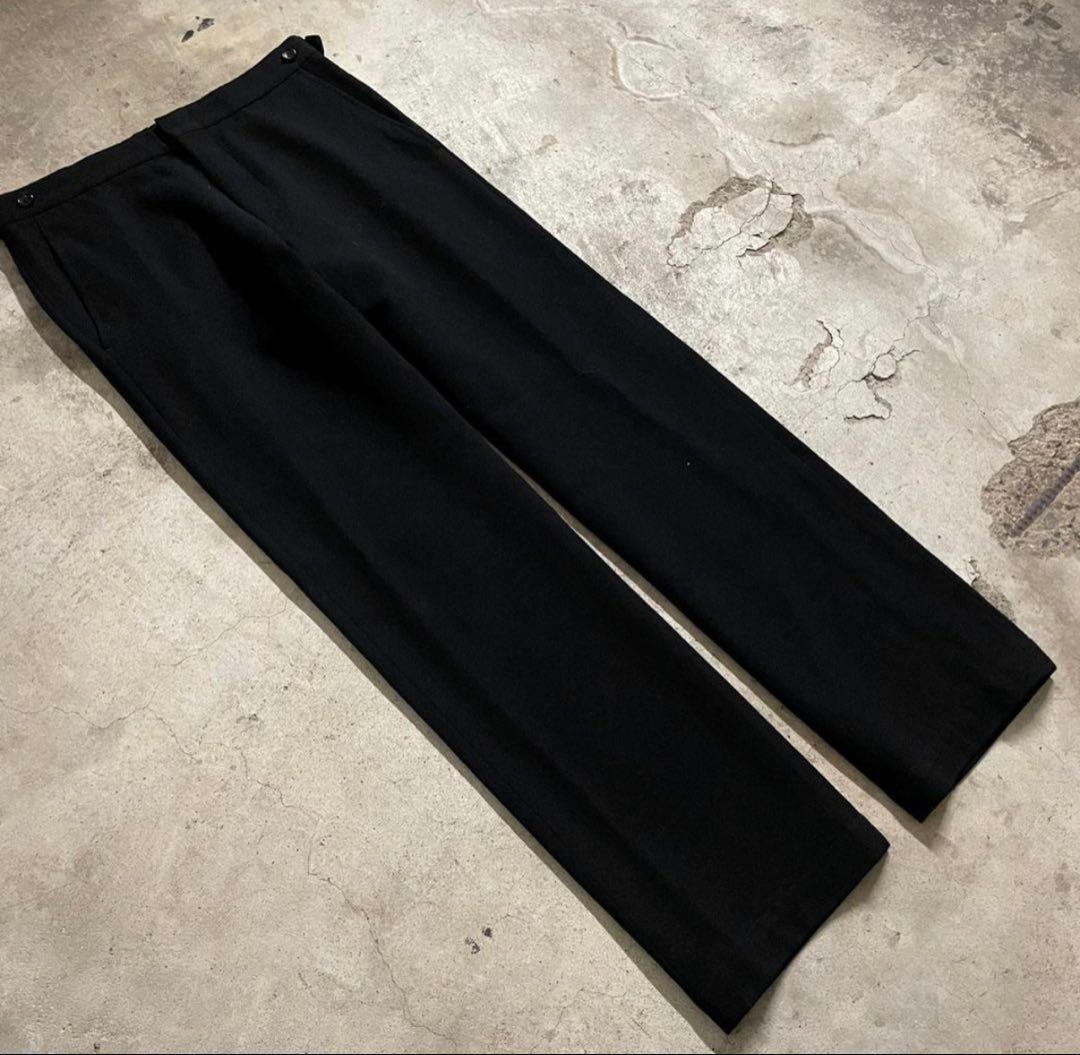 COMME des GARÇONS HOMME PLUS ウールスラックスパンツ