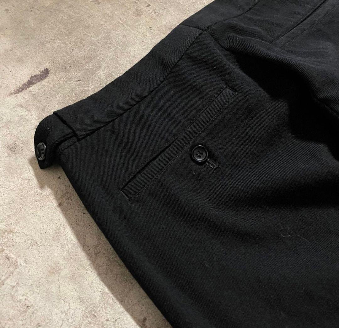 COMME des GARÇONS HOMME PLUS ウールスラックスパンツ