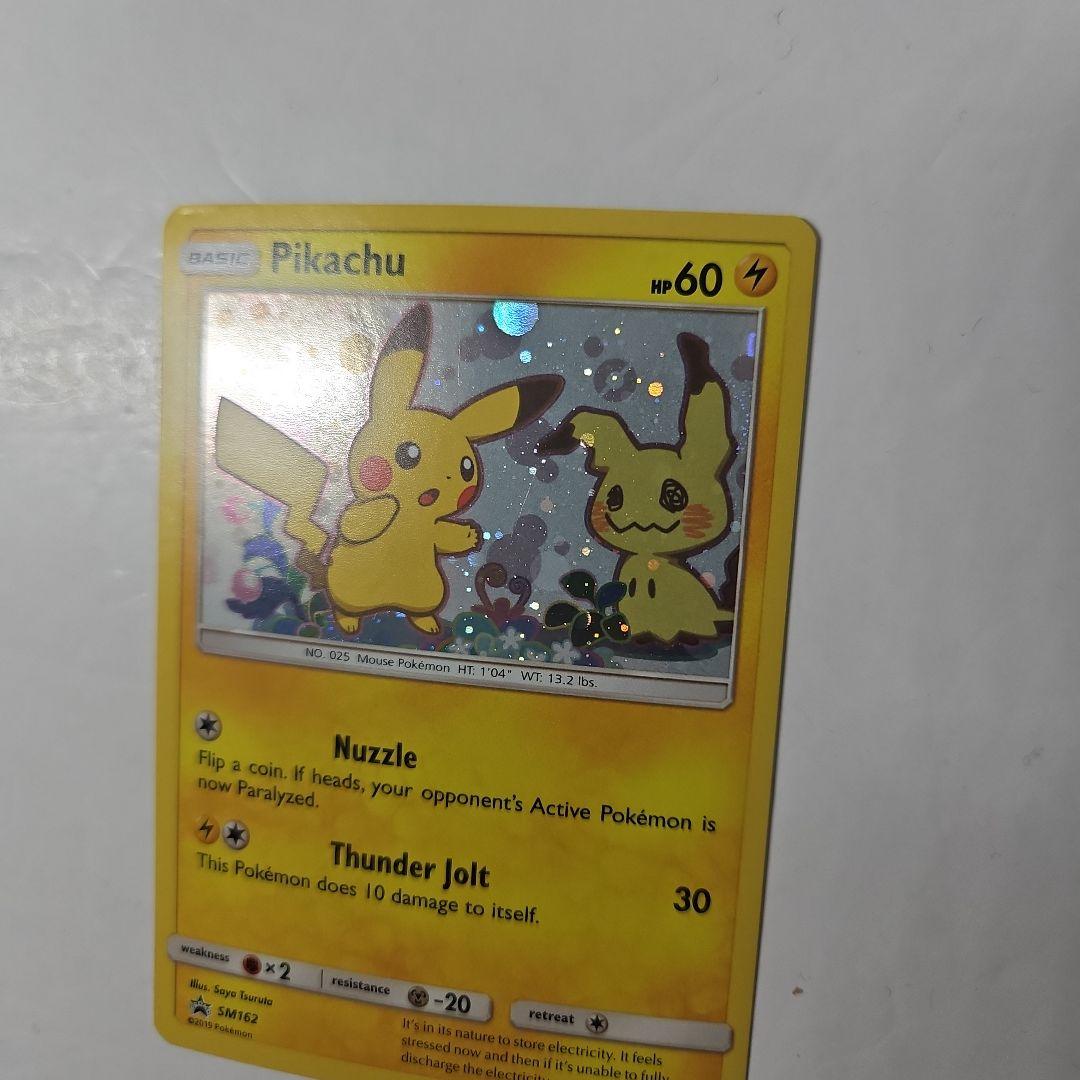 ピカチュウ　ミミッキュだよ　英語　プロモ　ポケモンカード