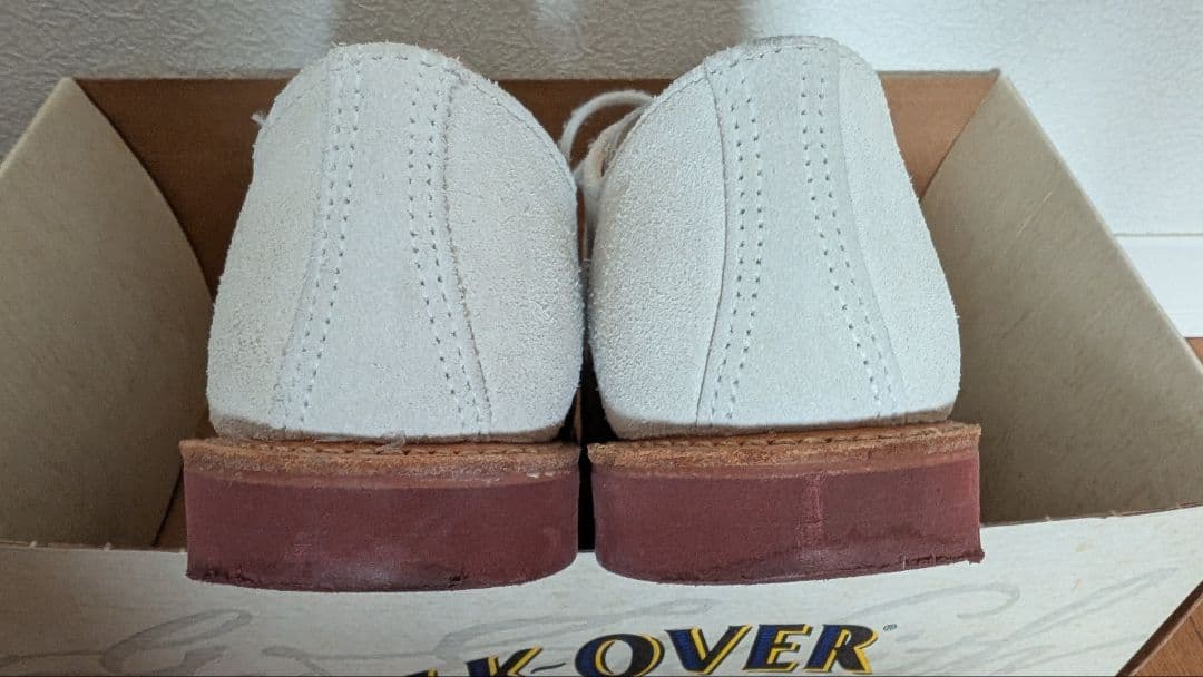 WALKOVER ホワイトバックス US8 USA製 アイビー・トラッド定番