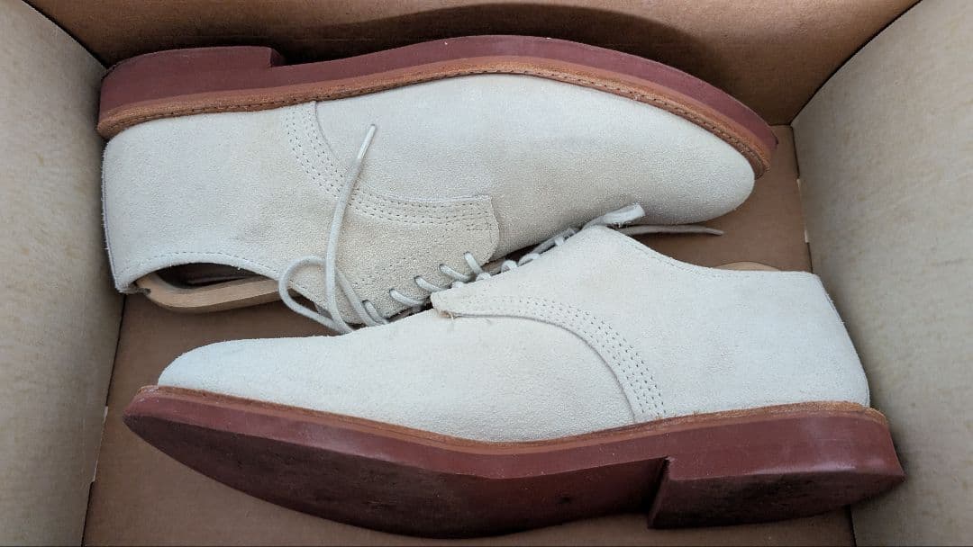 WALKOVER ホワイトバックス US8 USA製 アイビー・トラッド定番