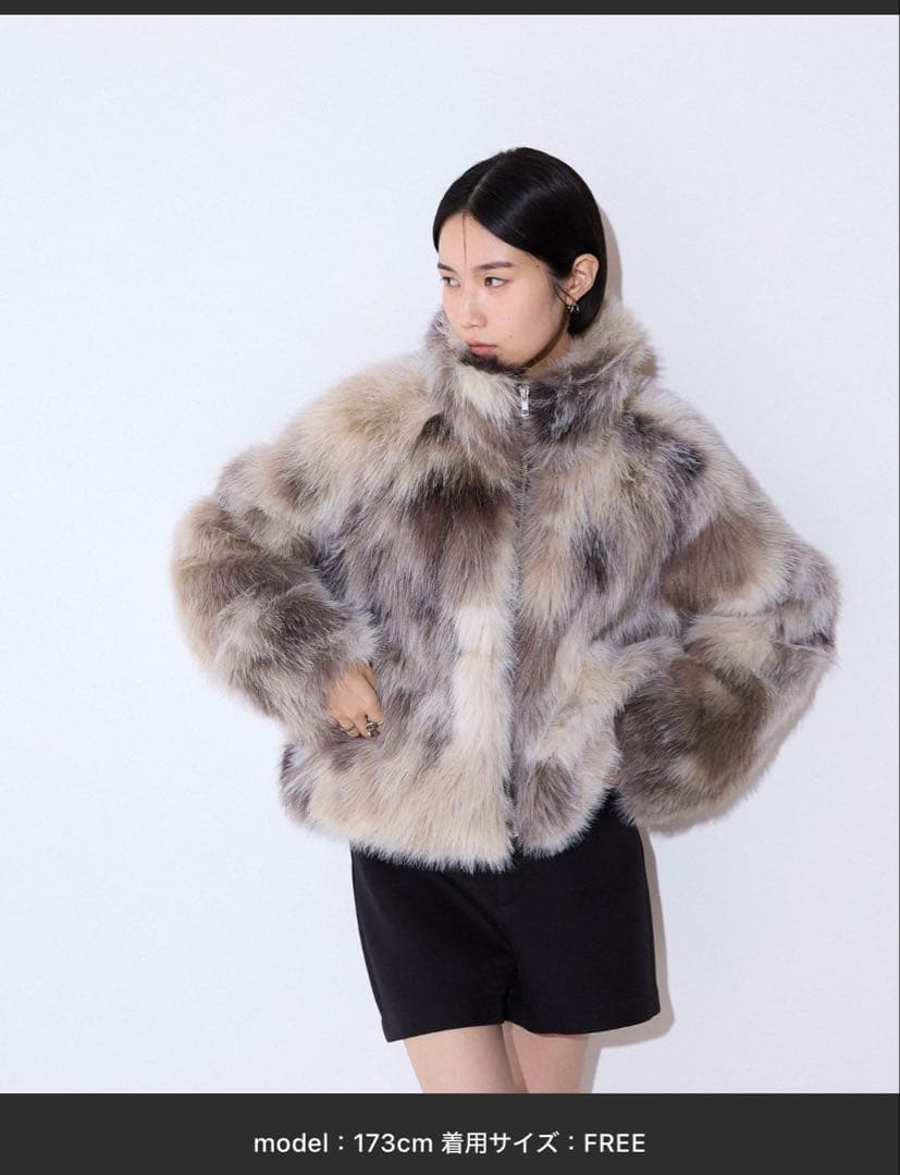 T*様 JEANASIS MIXカラーファーブルゾン