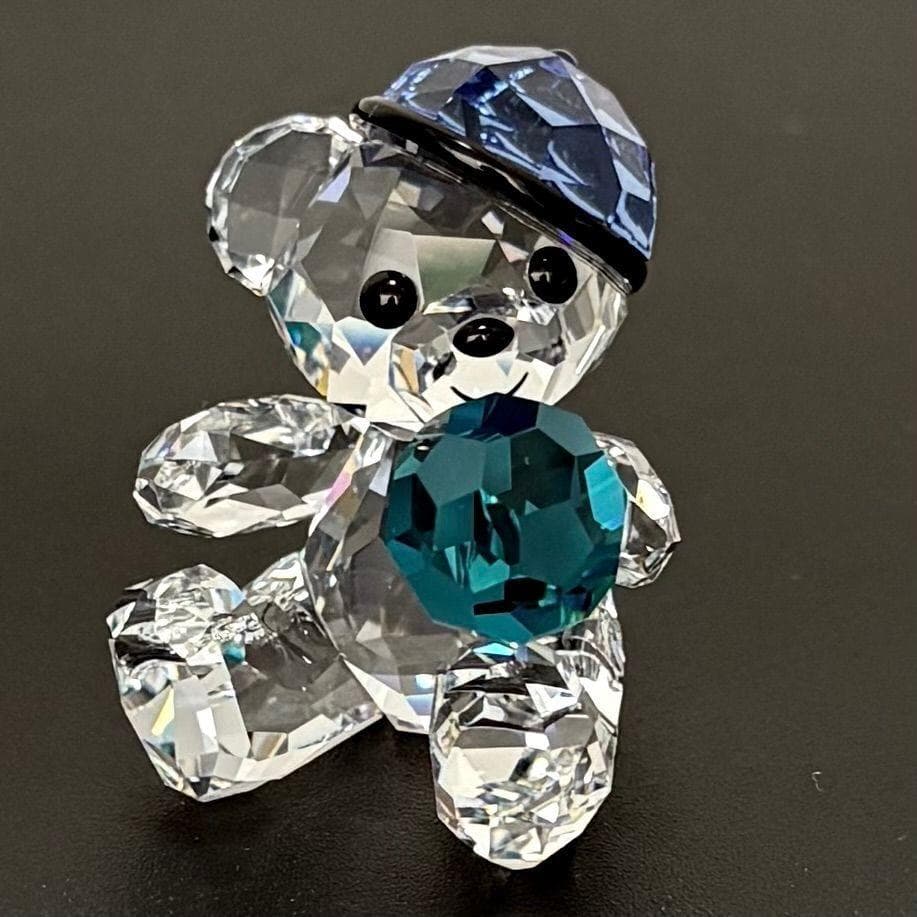 極美品 希少 スワロフスキー クリスベア テディベア レッツ プレイボール