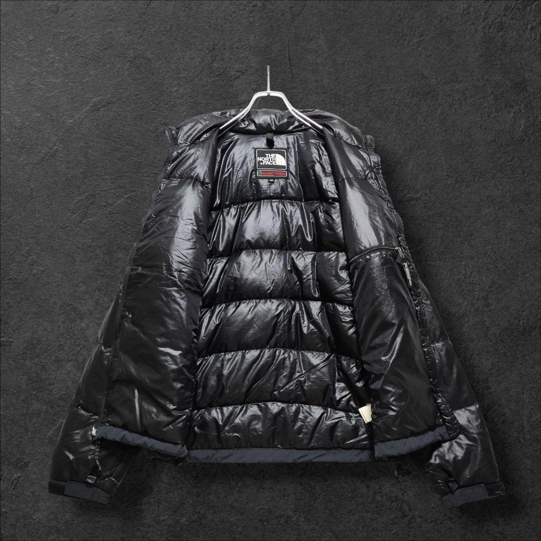 ★人気　ノースフェイス　サミット　軽量インナー　ライトダウン　ブラック　L